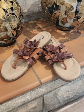 Clarks Brand Sandals Comfort Collection